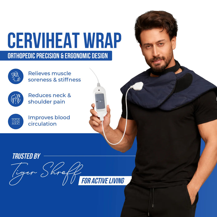 Leeford CerviHeat Wrap for Pain Relief