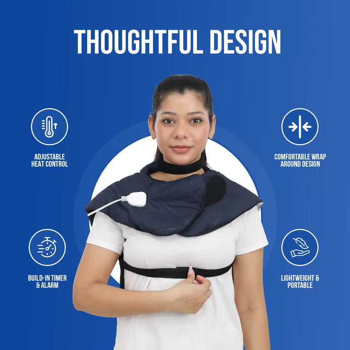 Leeford CerviHeat Wrap for Pain Relief