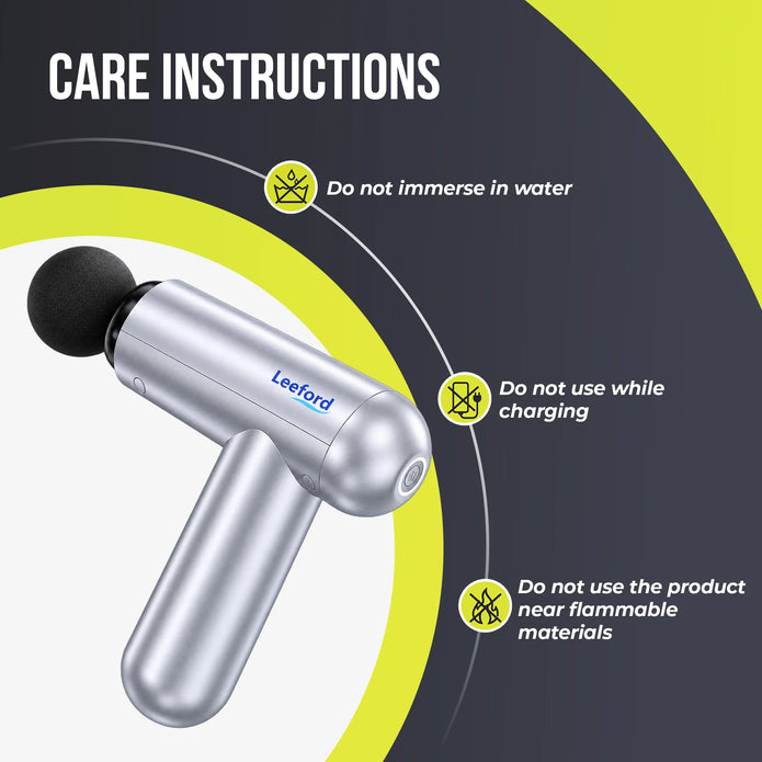 Leeford Elite Percussion Massage Gun for Deep Tissue Relief