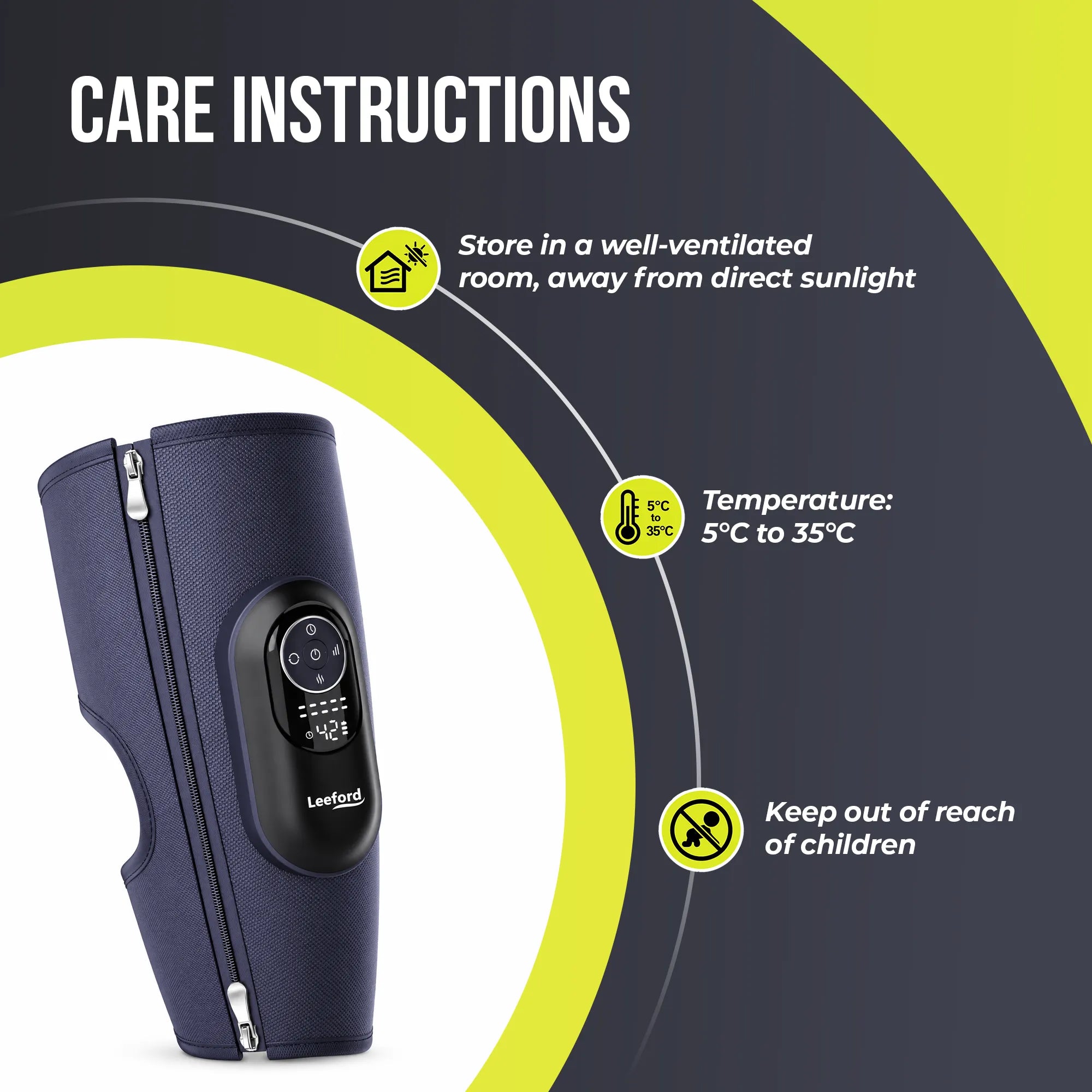 Leg Massager for Tired, Aching Legs