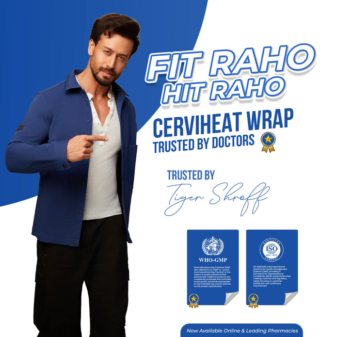 Leeford CerviHeat Wrap for Pain Relief