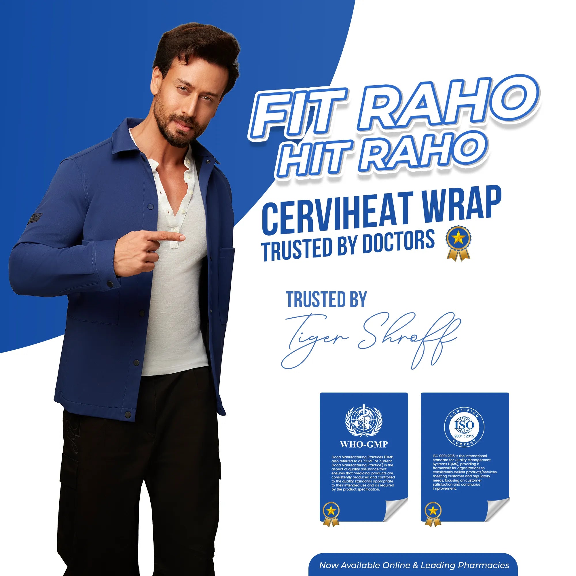 Leeford CerviHeat Wrap for Pain Relief
