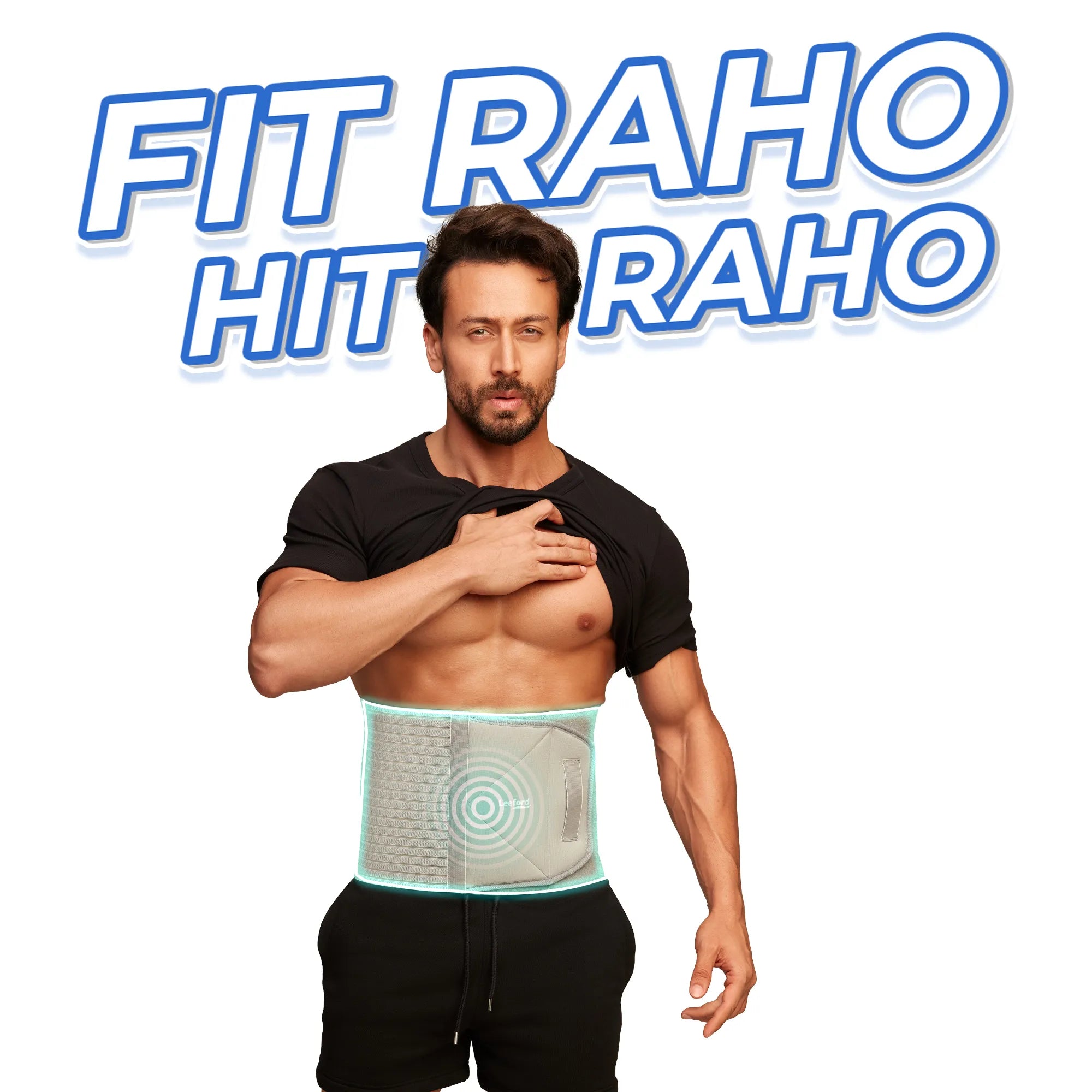 stay fit n hit with leeford abdominal support belt