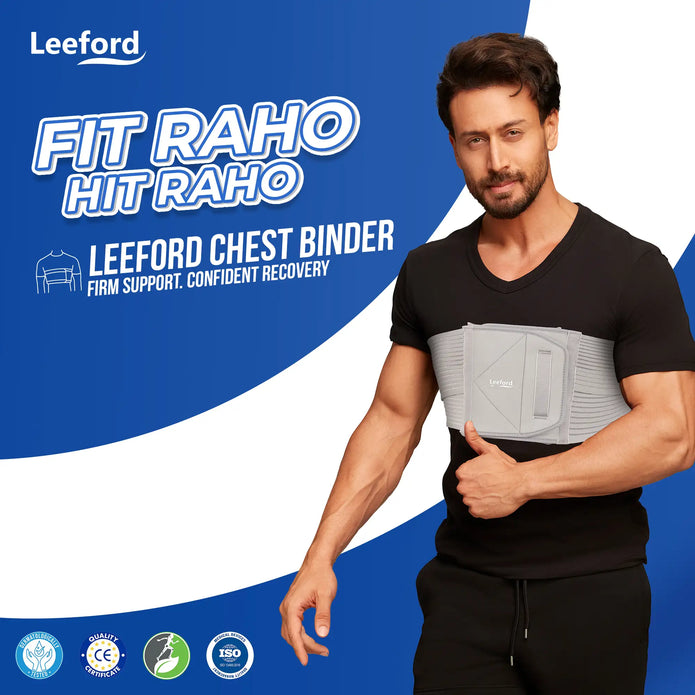 stay fit and active with chest binder