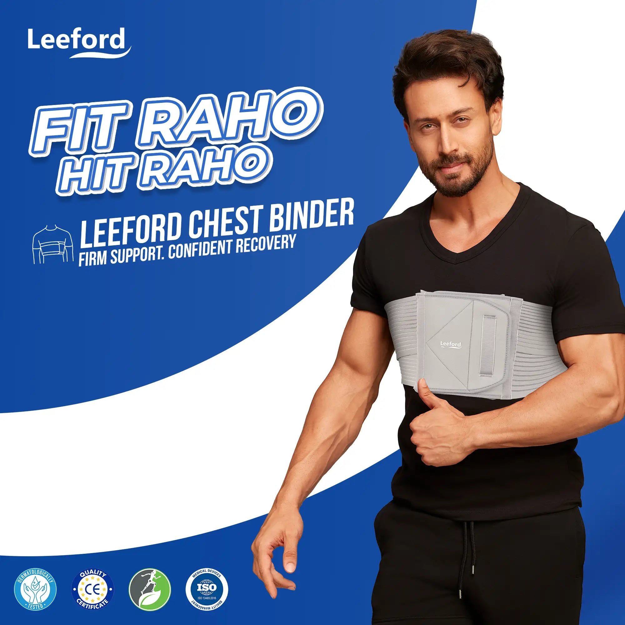 stay fit and active with chest binder