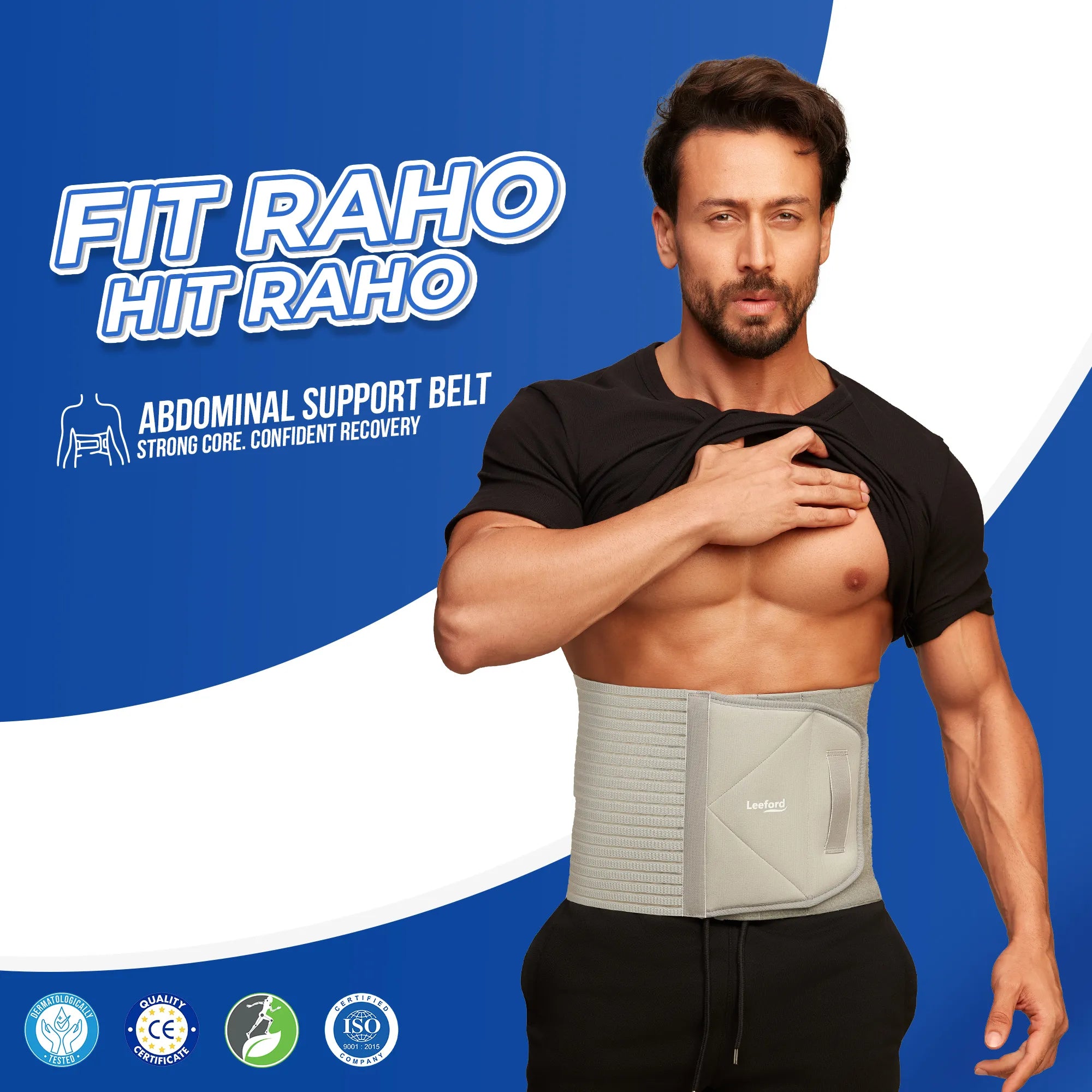 get strong core n confident recovery with leeford abdominal support belt