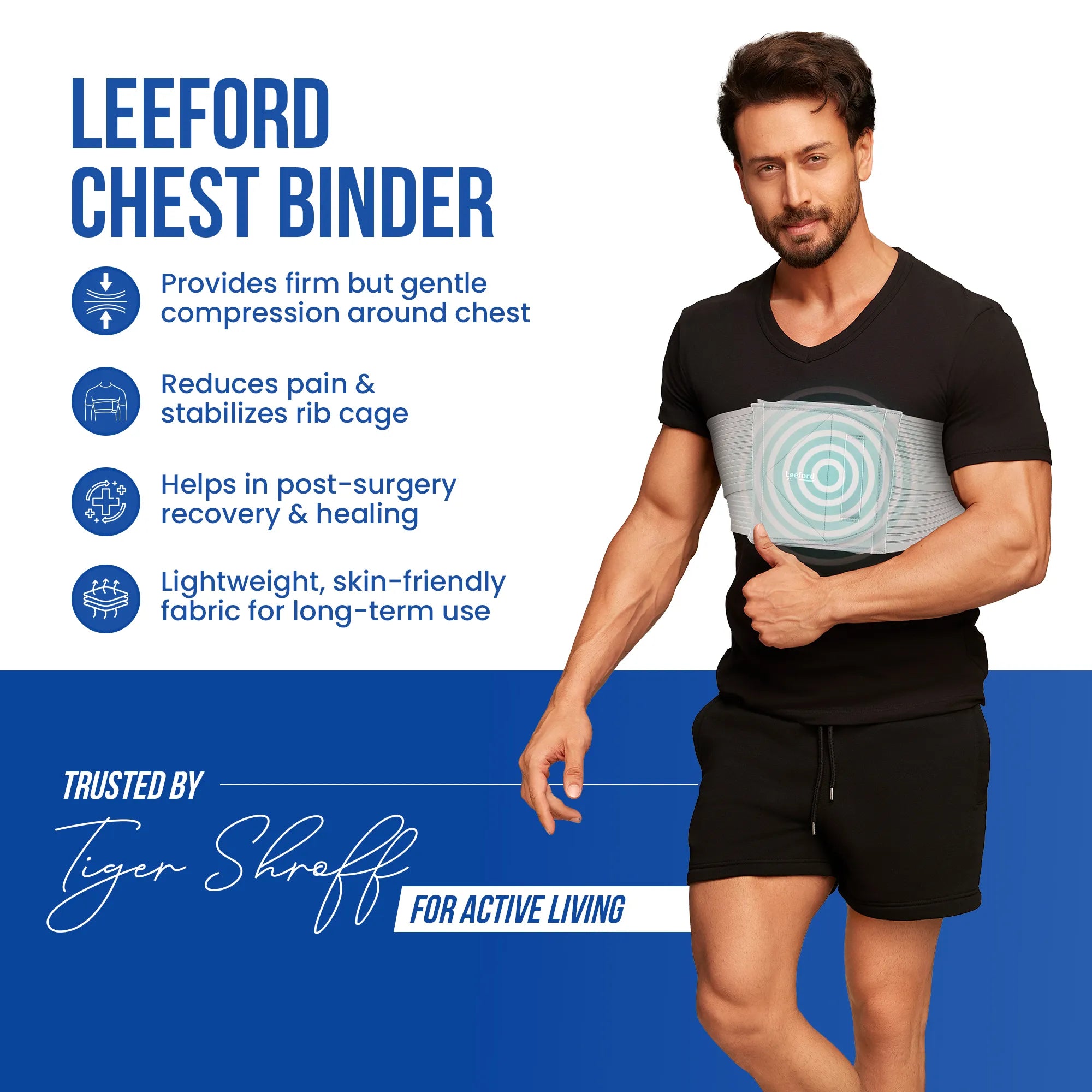 leeford chest binder for active living