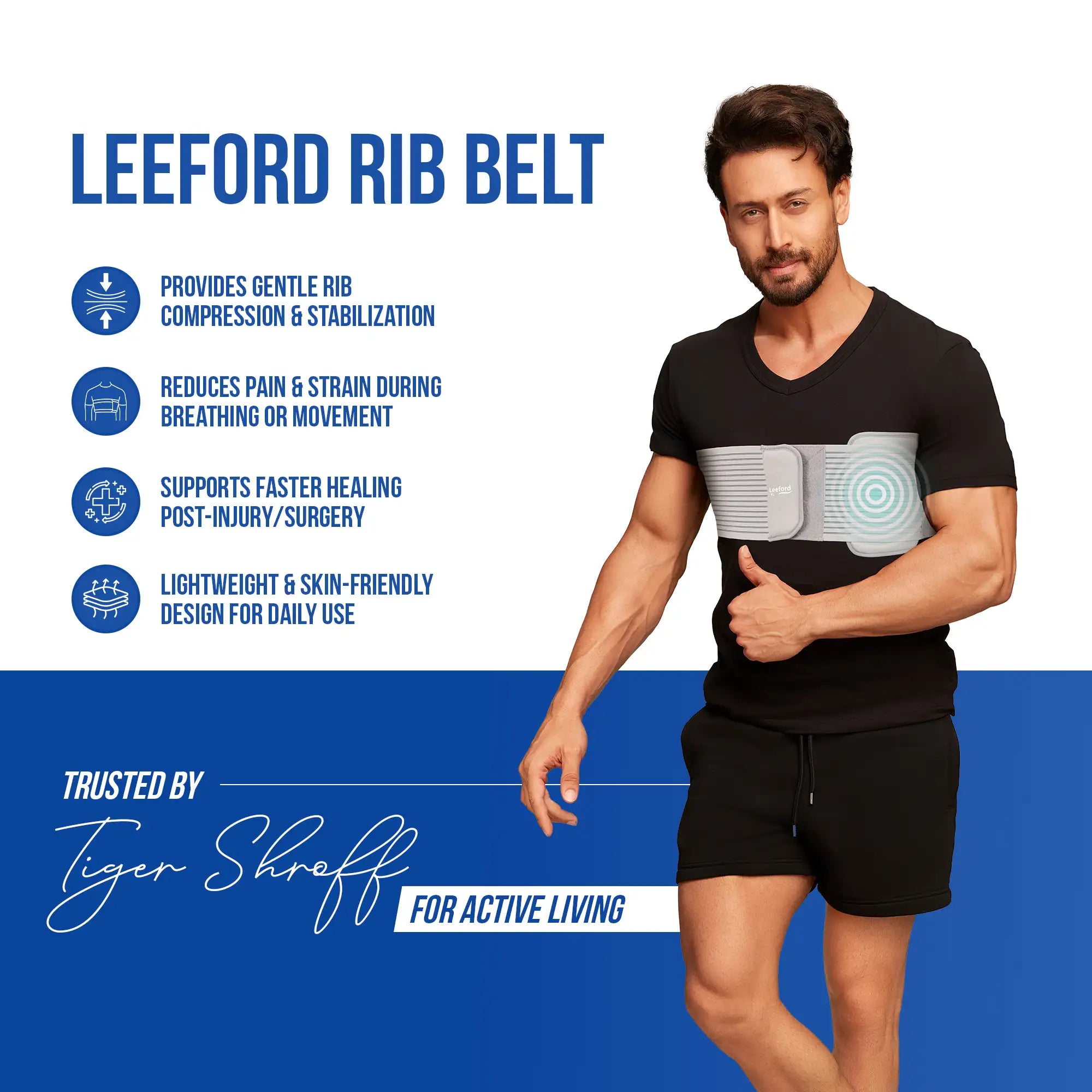 rib belt benefits for active living