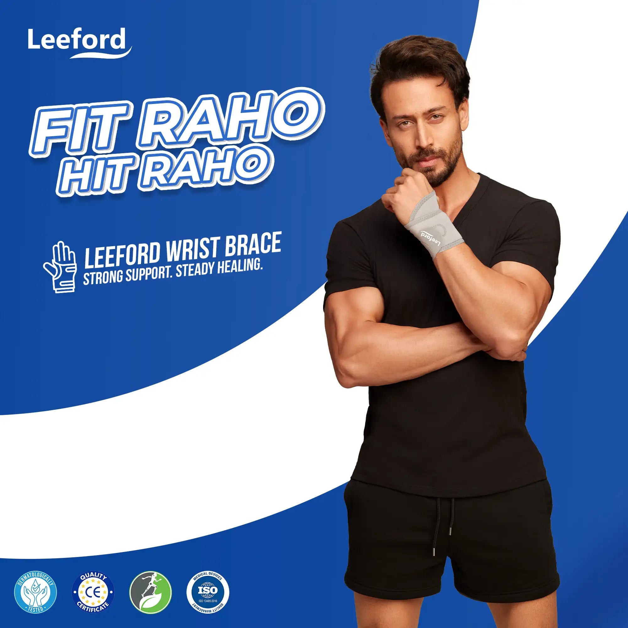 Fit with leeford wrist brace