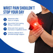 wrist pain due to weakness after injury or surgery n fractures or strain
