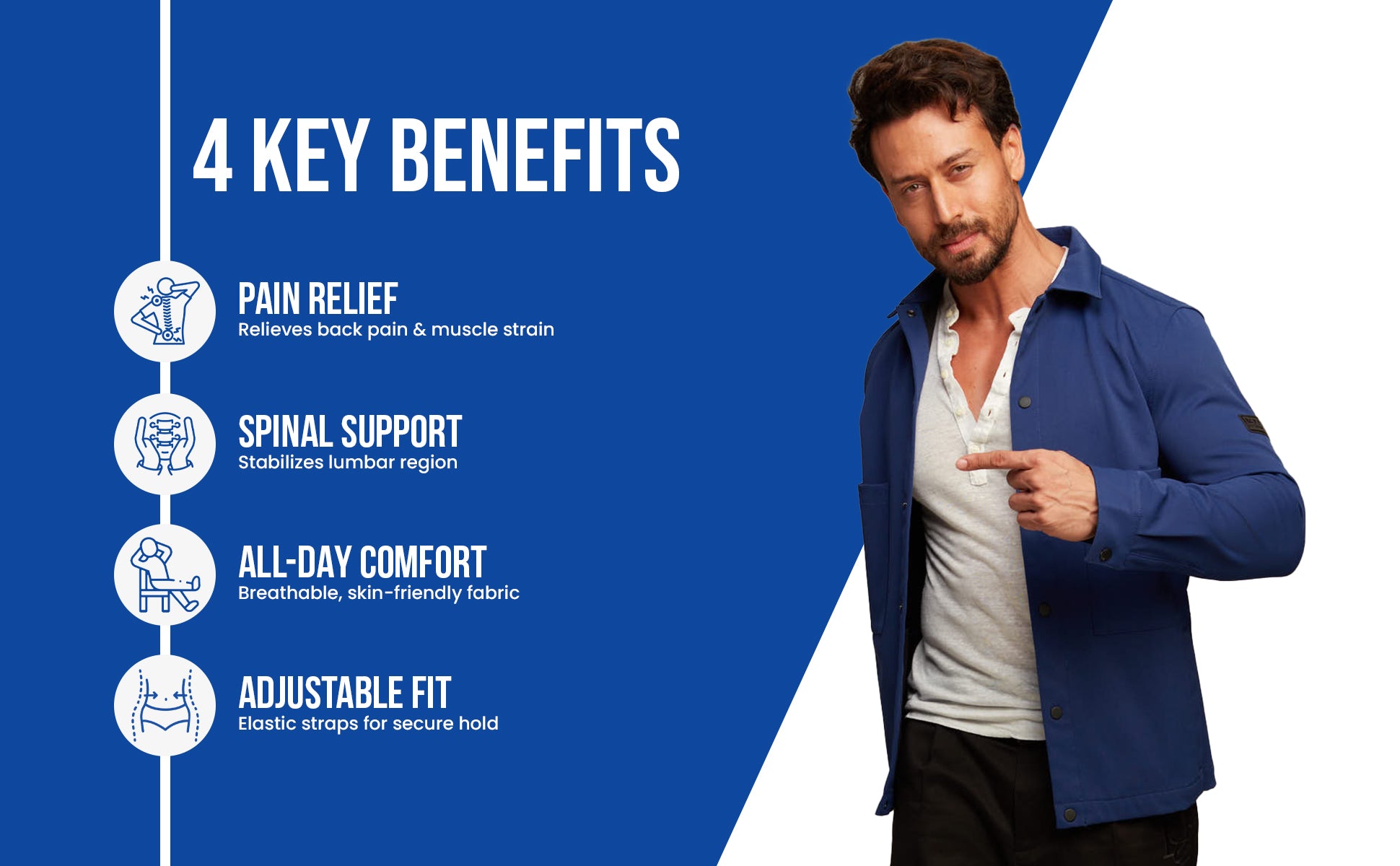 blue lumbo sacral belt four key benefits