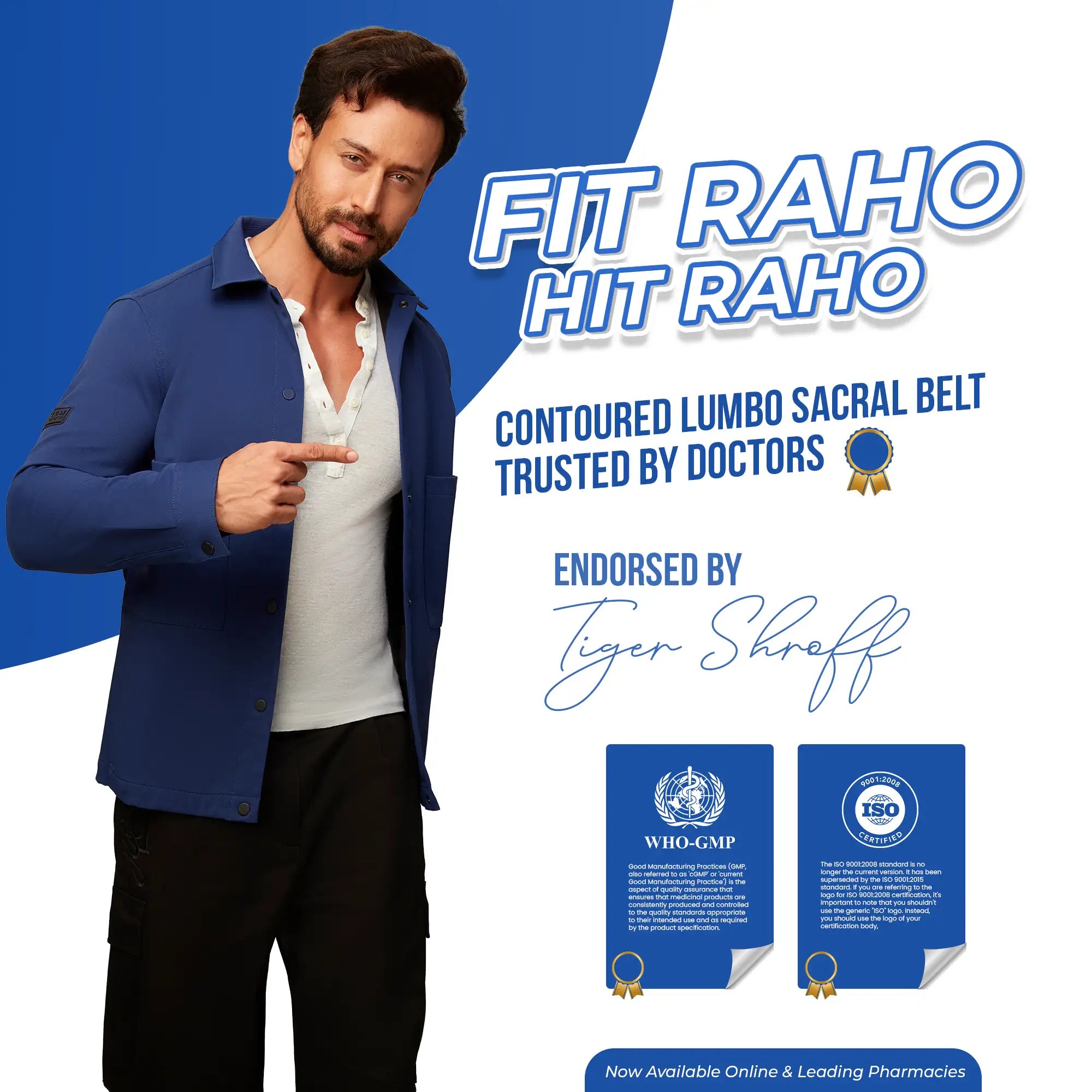 Contoured Lumbo Sacral Belt | Posture Correction & Lower Back Support