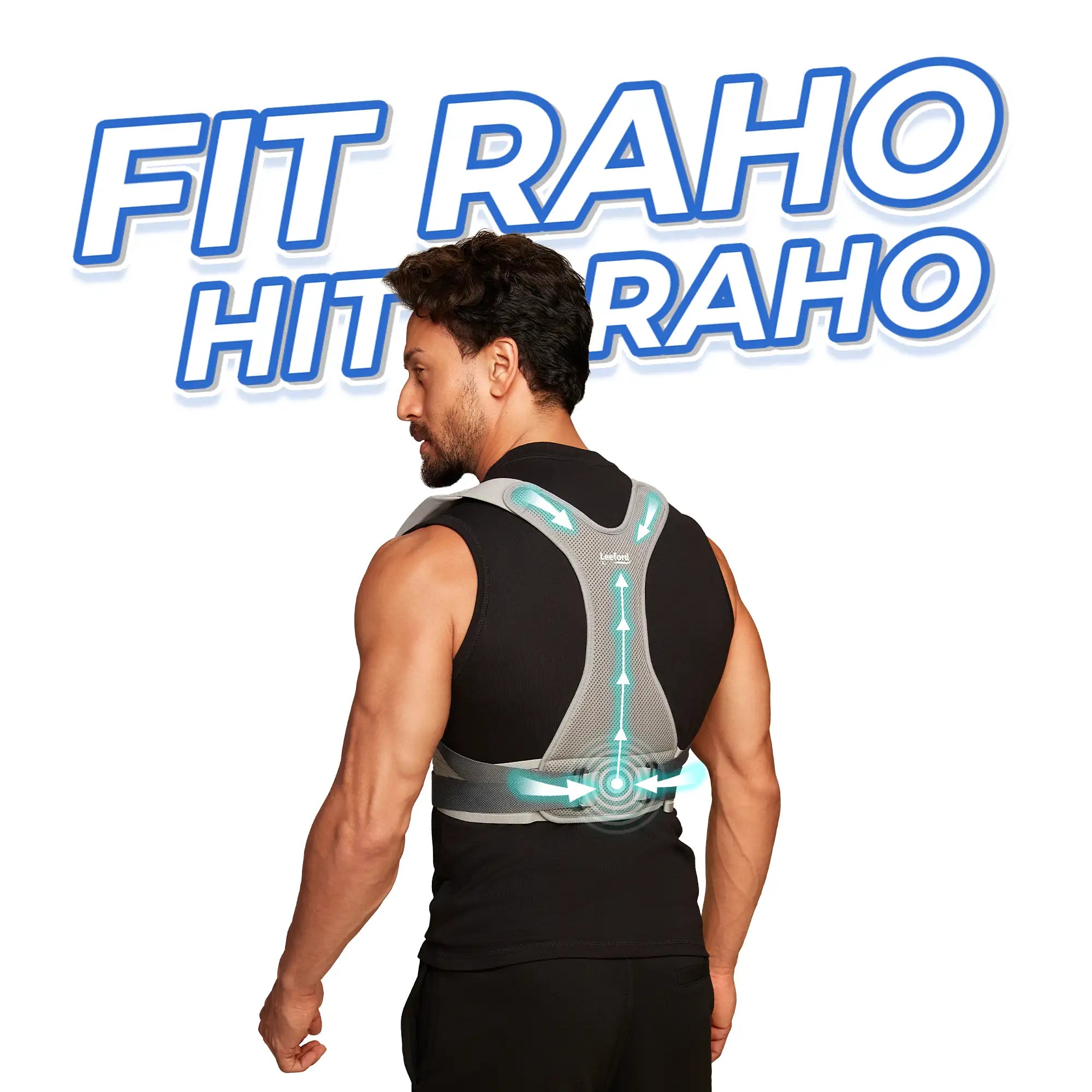 fit with posture corrector belt