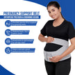 pregnancy support belt provides gentle lift n support to growing baby
