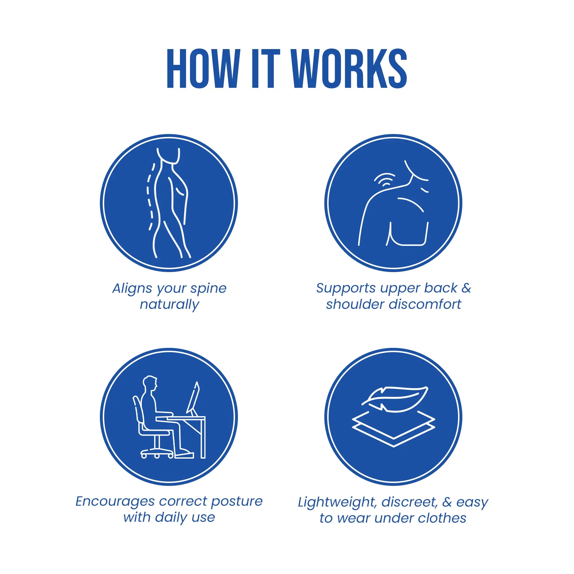 posture corrector belt working explained