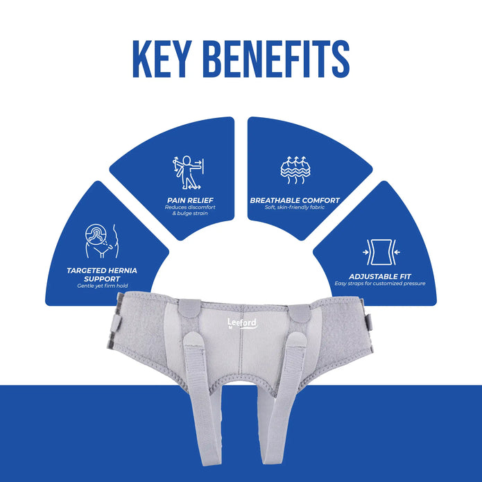 Hernia belt key benefits