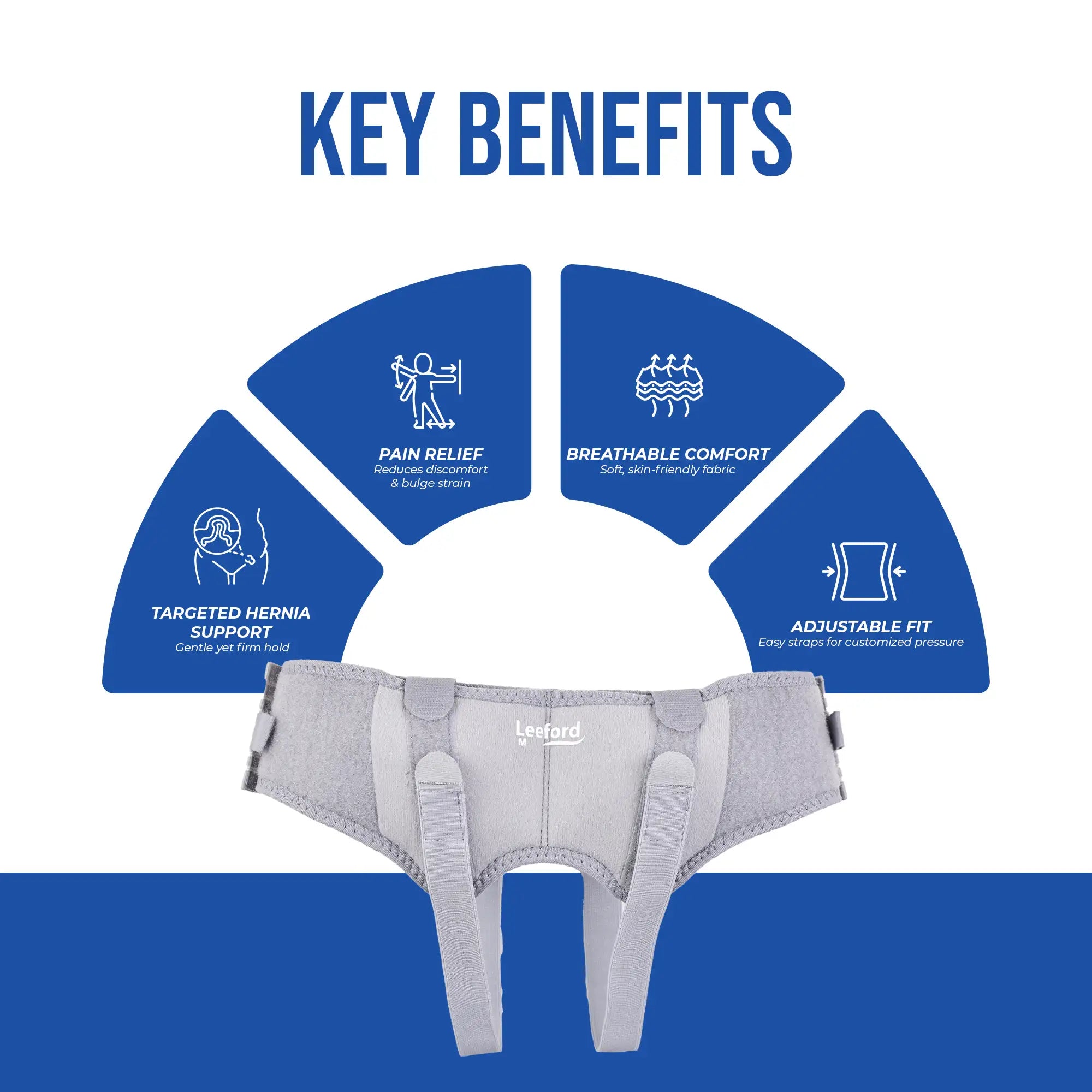 Hernia belt key benefits
