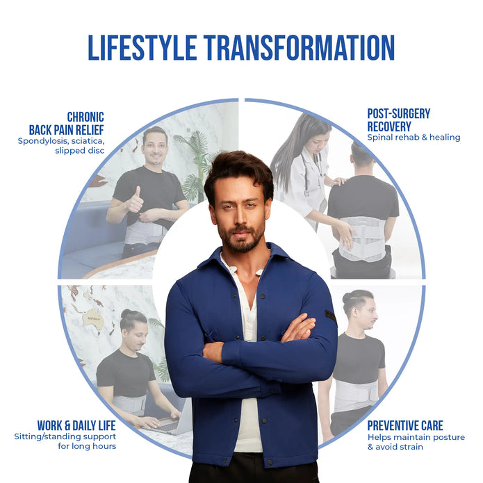 Contoured Lumbo Sacral Belt | Posture Correction & Lower Back Support