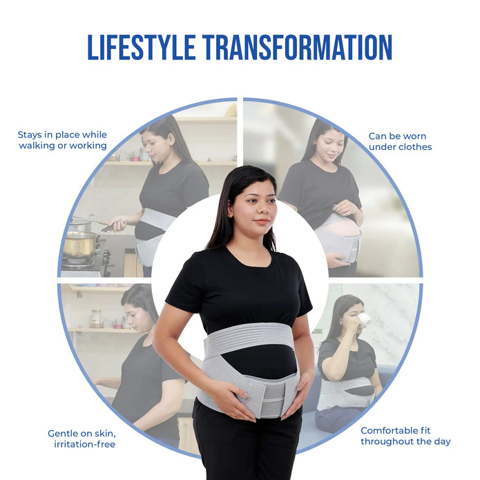 Lifestyle transformation with Pregnancy support belt