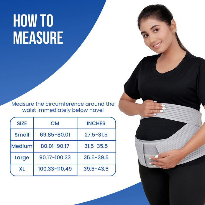 pregnancy support belt how to measure guide