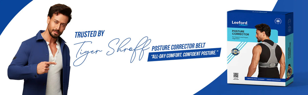 posture correcotr belt is trusted by tiger shroff