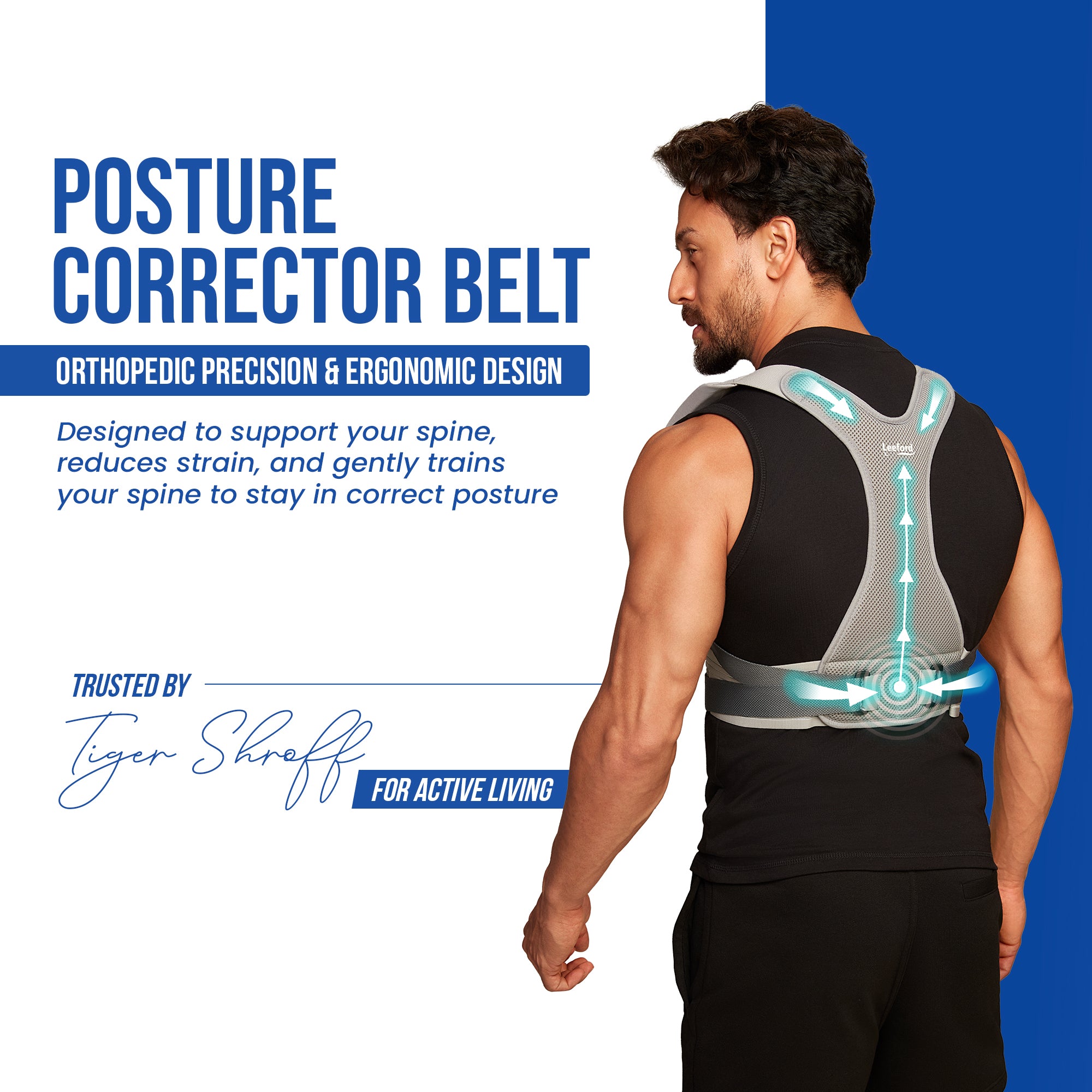 Posture Corrector Belt | Spine Alignment & Back Pain Relief