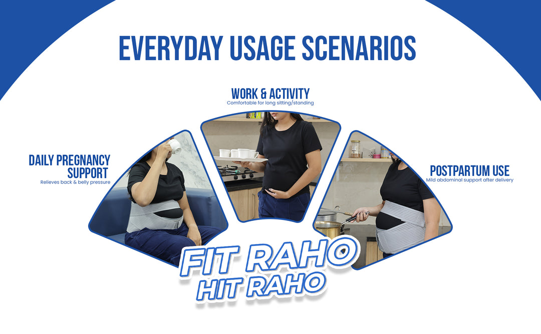 pregnancy support belt use for daily pregnancy support work n activity postpartum use