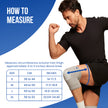 premium knee cap measurement size chart guide