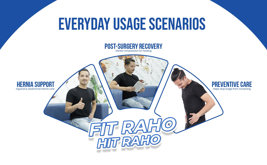 hernia suppor belt everyday usage scenarios