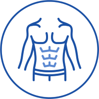 Supports Abdominal Muscles