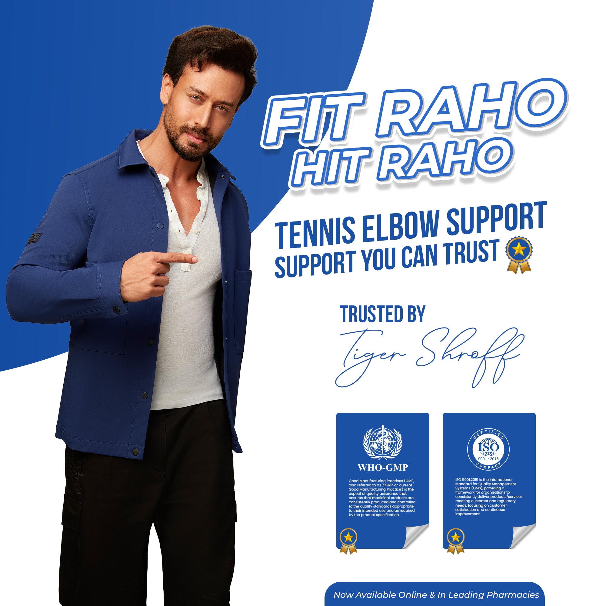 Tennis Elbow Support | Neoprene, Targeted Compression