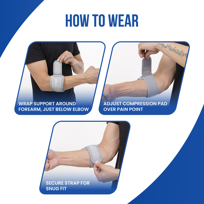 Tennis Elbow Support | Neoprene, Targeted Compression