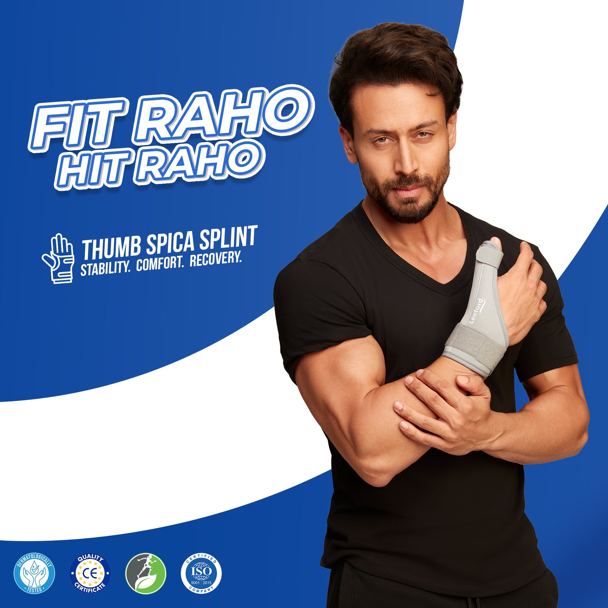 thumb spica splint provides stability comfort and recovery