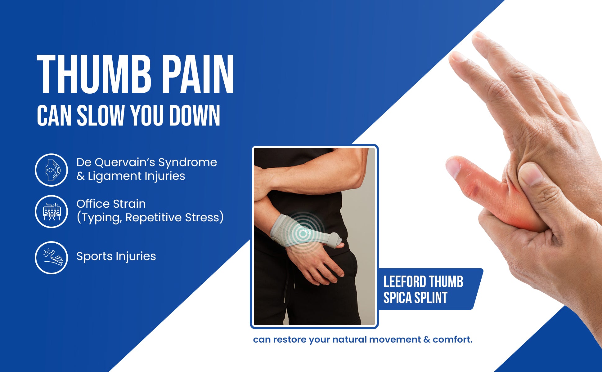 thumb pain effects and problems