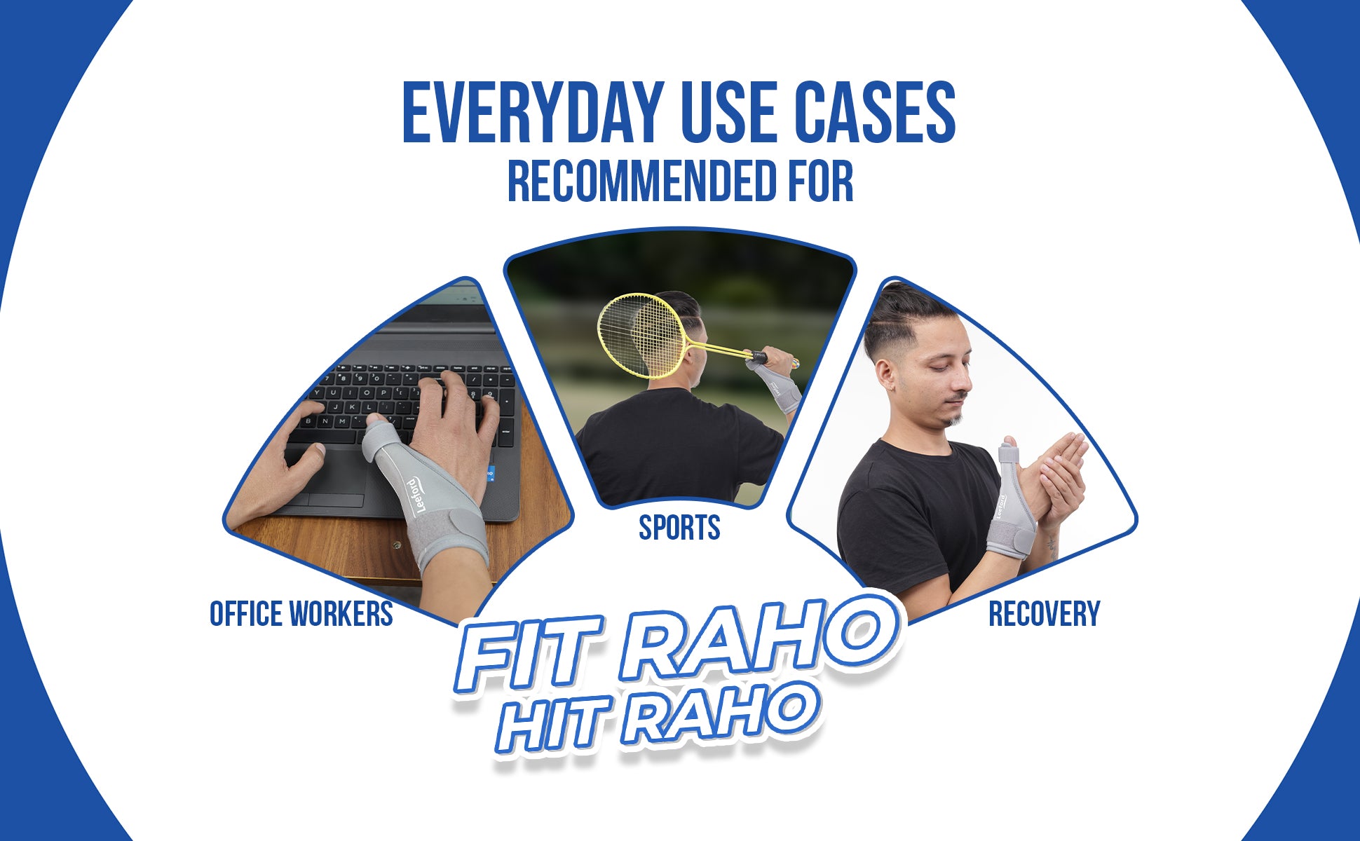 thumb spica splint everyday use cases office workers sports and recovery