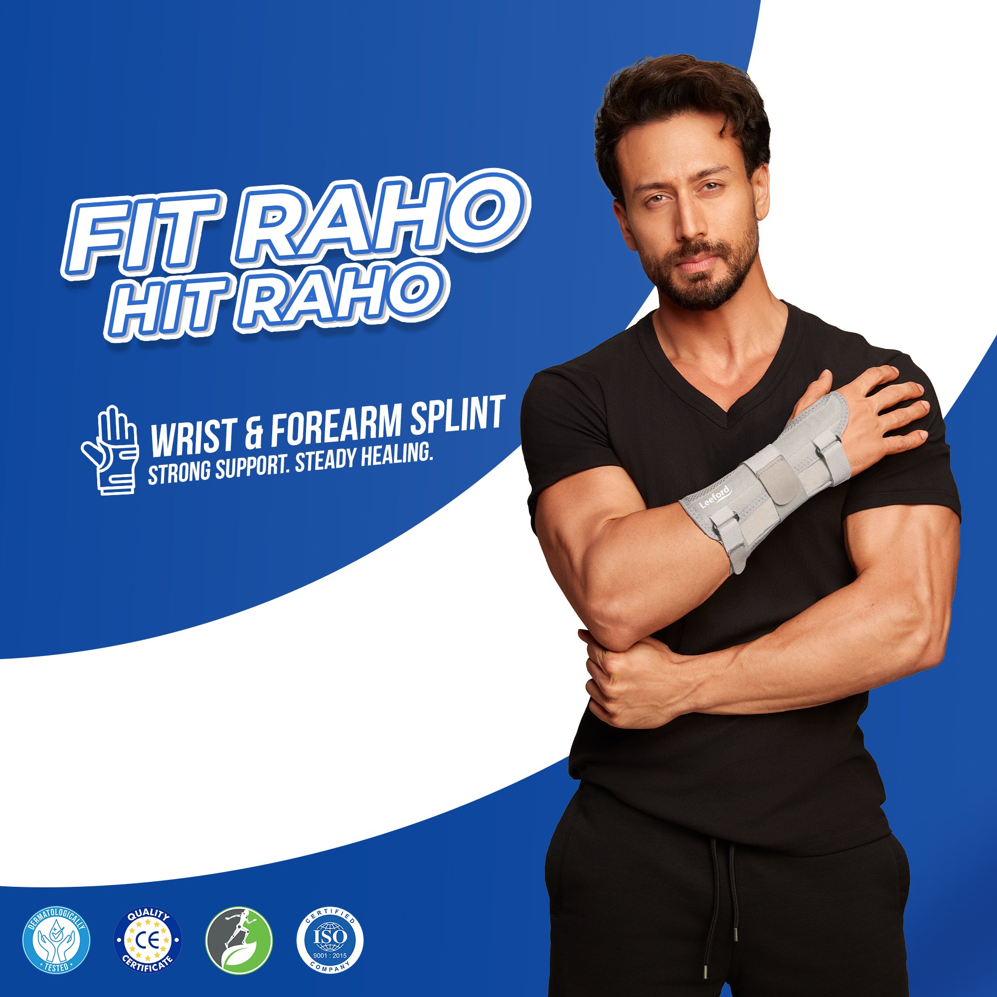 fit raho hit raho with wrist and forearm splint