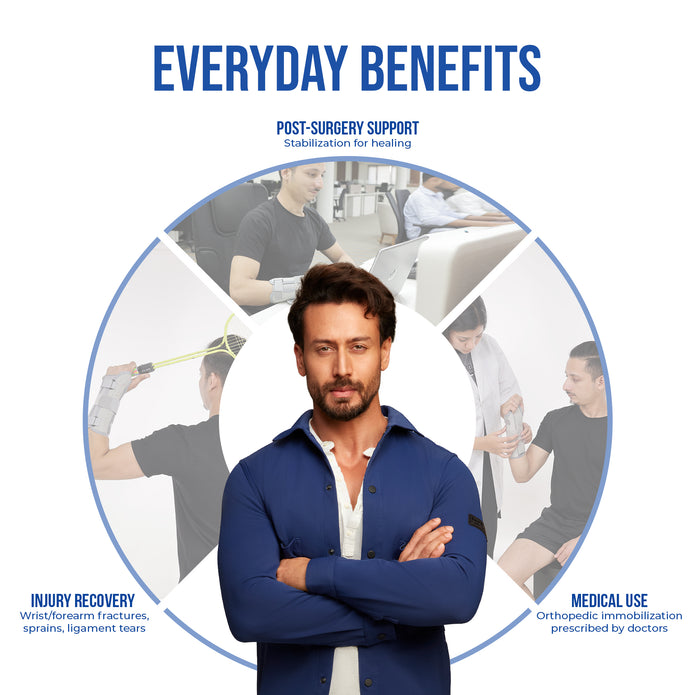 wrist and forearm splint everyday benefits like post surgery support injury recovery