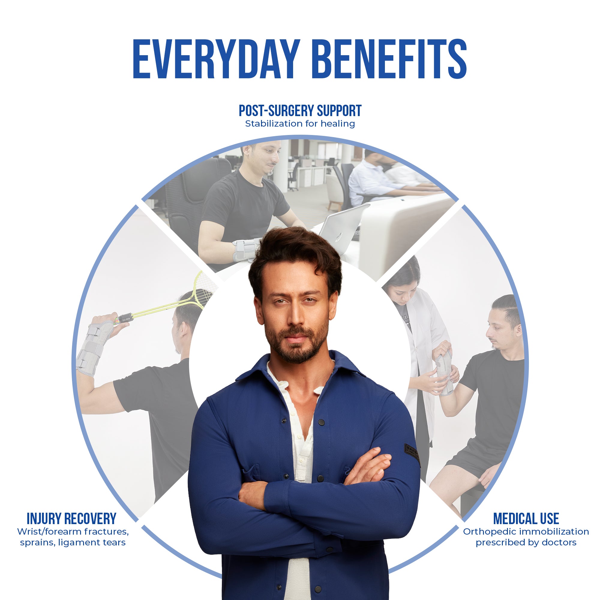 wrist and forearm splint everyday benefits like post surgery support injury recovery