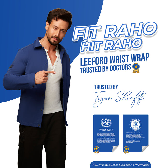 leeford wrist wrap trusted by doctors