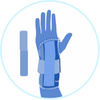 Rigid Aluminium Splint