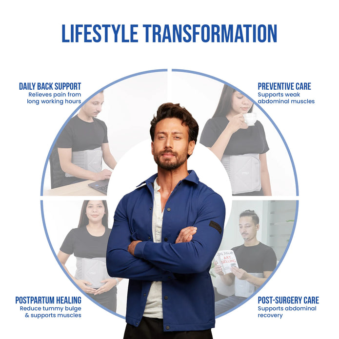 Leeford Abdominal Support Belt | Post-Delivery & Back Pain Support