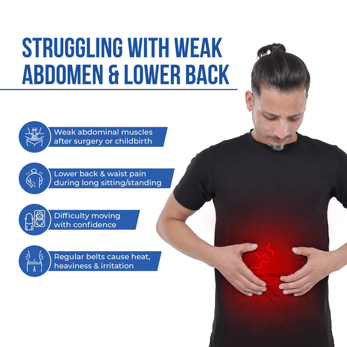 Leeford Abdominal Support Belt | Post-Delivery & Back Pain Support