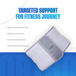 ABS wrap with targeted support for abdominal muscles and enhanced compression