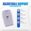 Premium knee support wrap designed for sports and injury recovery