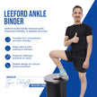 Ankle Binder for Pain Management | Non-Slip, 4-Way Stretch