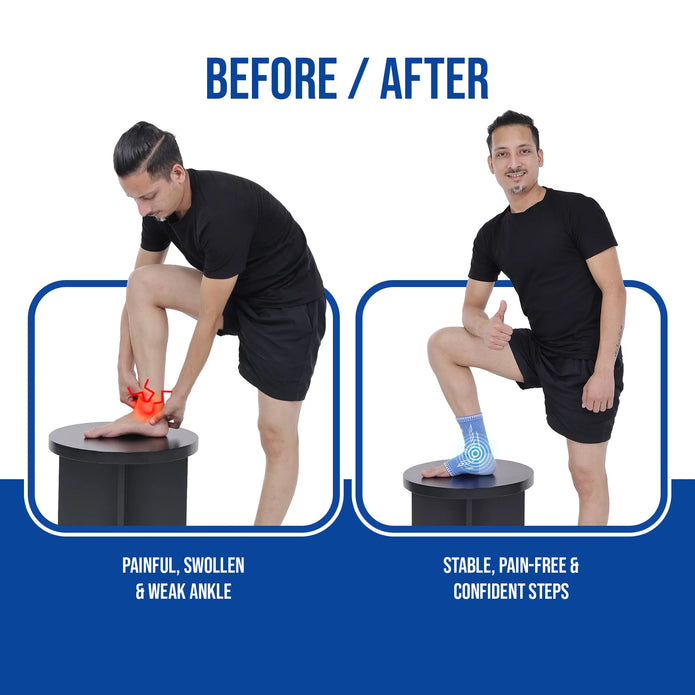 Ankle Support | Prevents Ankle Pain & Injuries | Promotes Healing
