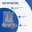 gray ankle support care instructions
