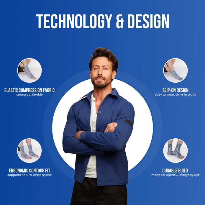 gray ankle support technology and design explained