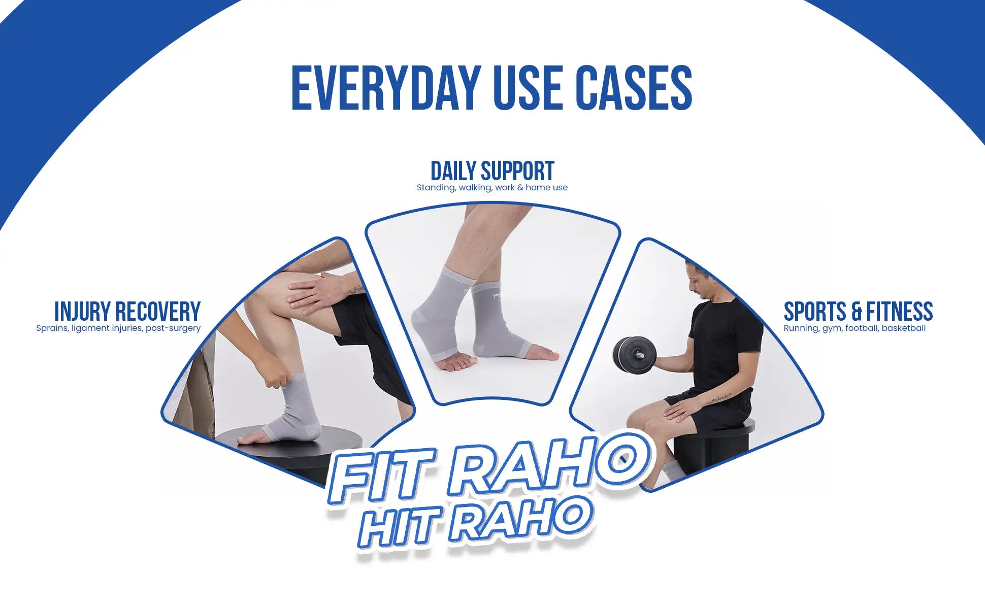 leeford ankle support lightgray everyday use cases