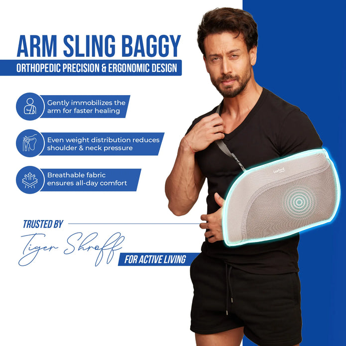 Leeford Arm Sling Baggy | Advanced Support for Arm & Shoulder Injuries
